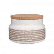 Marimekko Siirtolapuutarha Beige Small Jar