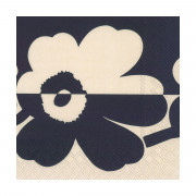 Marimekko Suur Unikko Navy / Cream Lunch Napkins