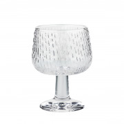 Marimekko Syksy Clear Glass Goblet