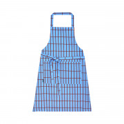 Marimekko Tiiliskivi Blue / Brown Apron