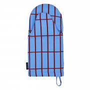 Marimekko Blue / Brown Tiiliskivi Oven Mitt