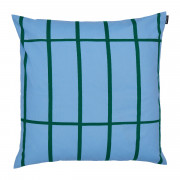 Marimekko Tiiliskivi Light Blue / Green Outdoor Throw Pillow