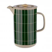 Marimekko Tiiliskivi Midnight Green / Tan Coffee Press