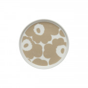 Marimekko Unikko White / Beige Snack Plate