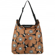 Marimekko Unikko Brown / Black / Grey Large Neat Crossbody Bag