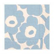 Marimekko Unikko Light Blue / Cream Lunch Napkins