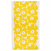 Marimekko Unikko Yellow / Peach / Cream Tablecloth