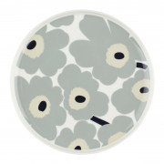 Marimekko Unikko Grey / Sand / Dark Blue Dinner Plate