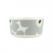 Marimekko Unikko Grey / Sand / Dark Blue Soup / Cereal Bowl