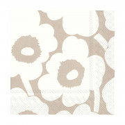 Marimekko Unikko Beige / Cream Lunch Napkins