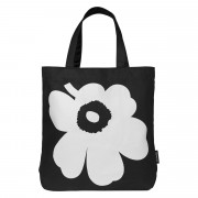 Marimekko Unikko Torna Black / White Canvas Bag