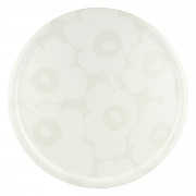 Marimekko Unikko White / Off-White Large Round Tray