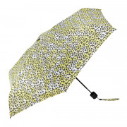 Marimekko Unikko Yellow / Beige / White Mini Manual Umbrella