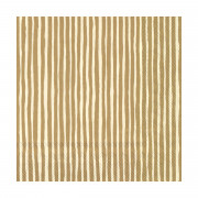 Marimekko Varvunraita Gold / Off White Lunch Napkins