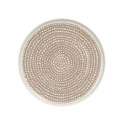 Marimekko Siirtolapuutarha Beige Salad Plate