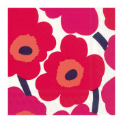 Marimekko Unikko Red Lunch Napkins