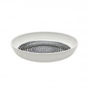 Marimekko Rasymatto White / Black Pasta Bowl