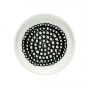 Marimekko Siirtolapuutarha White / Black Mini Sauce Plate