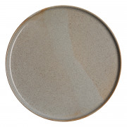 Pentik Tuntu Grey / Brown Dinner Plate