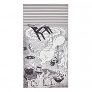 Vallila Moomin Tulva Black / White Rug