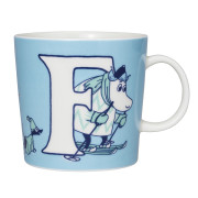 Arabia Moomin ABC Light Blue Mug - F