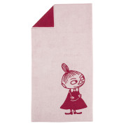 Arabia Moomin Little My Pink / Dark Red Bath Towel