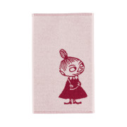 Arabia Moomin Little My Pink / Dark Red Guest Towel