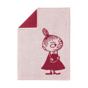 Arabia Moomin Little My Pink / Dark Red Hand Towel