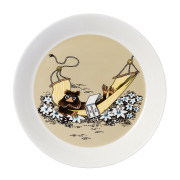 Arabia Moomin Muskrat Beige Plate