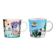 Arabia Moomin Limited-Edition 2024 Summer / Winter Mug Set