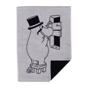 Arabia Moomin Moominpappa Grey / Black Hand Towel