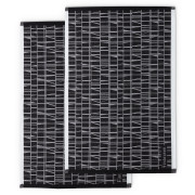 Finlayson Coronna Black Tea Towels Set