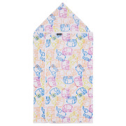 Finlayson Elefantti White / Multi Hooded Children's Towel