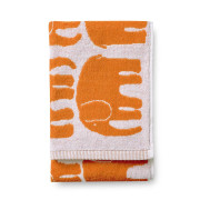 Finlayson Elefantti Orange / White Hand Towel