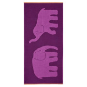 Finlayson Elefantti Vapaa Fuchsia / Orange Bath Towel