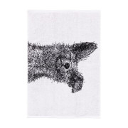 Finlayson Kettu Black / White Hand Towel