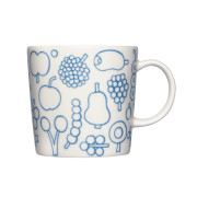 iittala Toikka Frutta White / Blue Mug