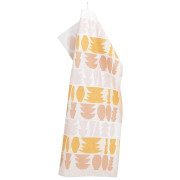 Lapuan Kankurit Kipot Yellow / White / Orange / Pink Tea Towel