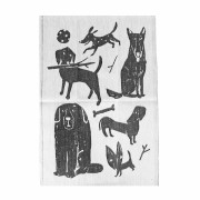 Lapuan Kankurit Koirapuisto Black Tea Towel