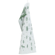 Lapuan Kankurit Poro White / Green Tea Towel