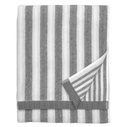 Marimekko Kaksi Raitaa Heather Grey / White Bath Towel