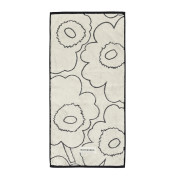 Marimekko Piirto Unikko Ivory / Black Hand Towel