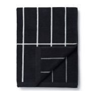 Marimekko Tiiliskivi Black Bath Towel