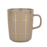 Marimekko Tiiliskivi Terra / Gold Mug