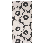 Marimekko Unikko Charcoal / Off White Bath Towel