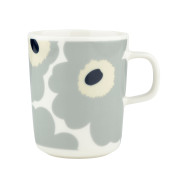 Marimekko Unikko Grey / Sand / Dark Blue Mug