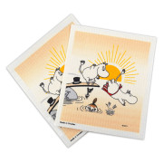 Moomin Summer Swim Dishcloth Set