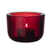 iittala Valkea Cranberry Candle Holder