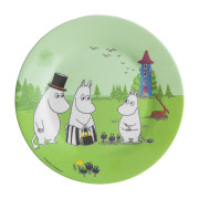 Moomin House Green Children's Plate