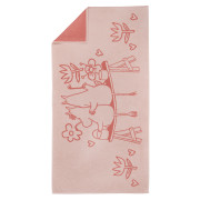 Arabia Moomin Love Pink Bath Towel